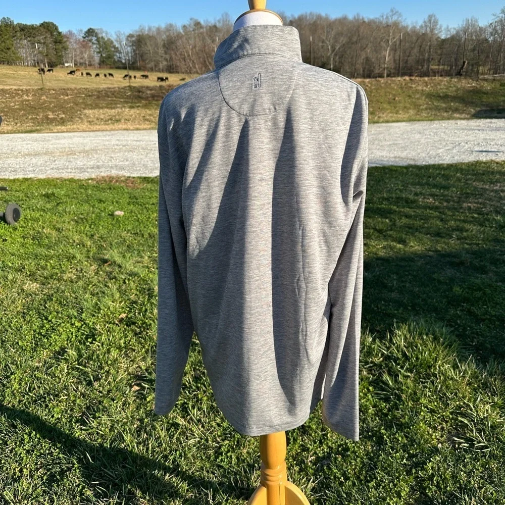 johnnie-O Gray Lightweight Shirt Jacket